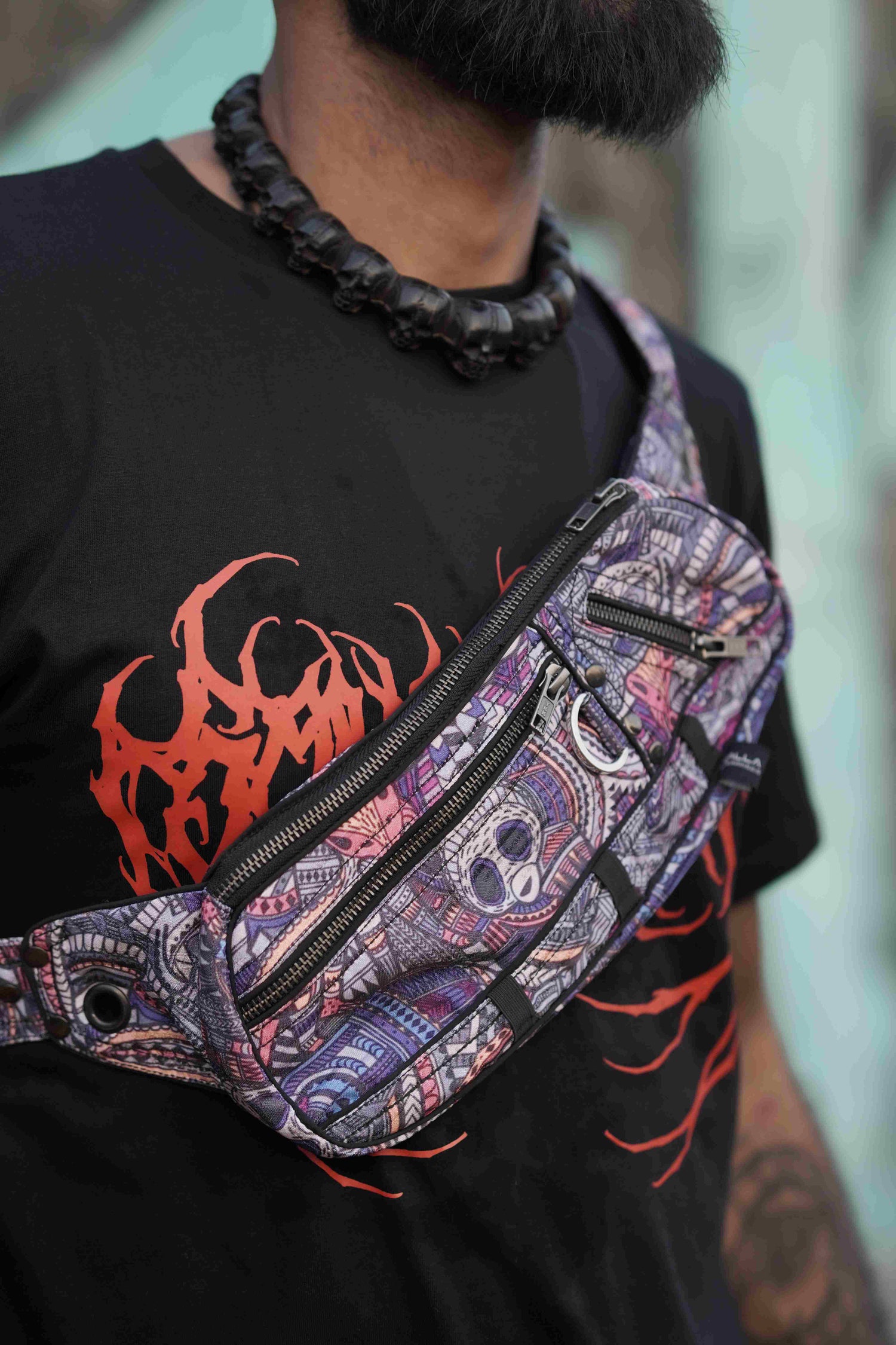 DORSET | Unisex Crossbody Bags | Rave Festival Sling Aztec Bag