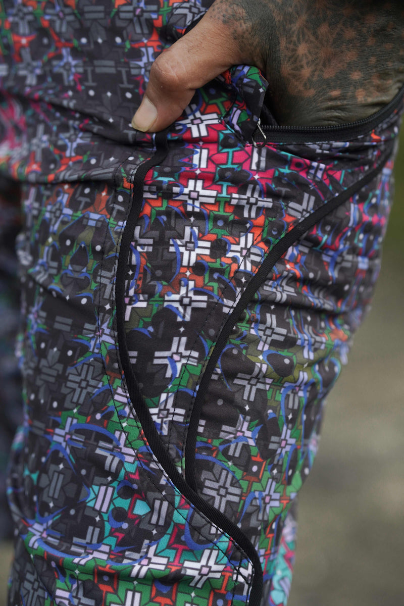 EQUILIBRIUM V2 | Men's Swim Board Shorts Geometric Art