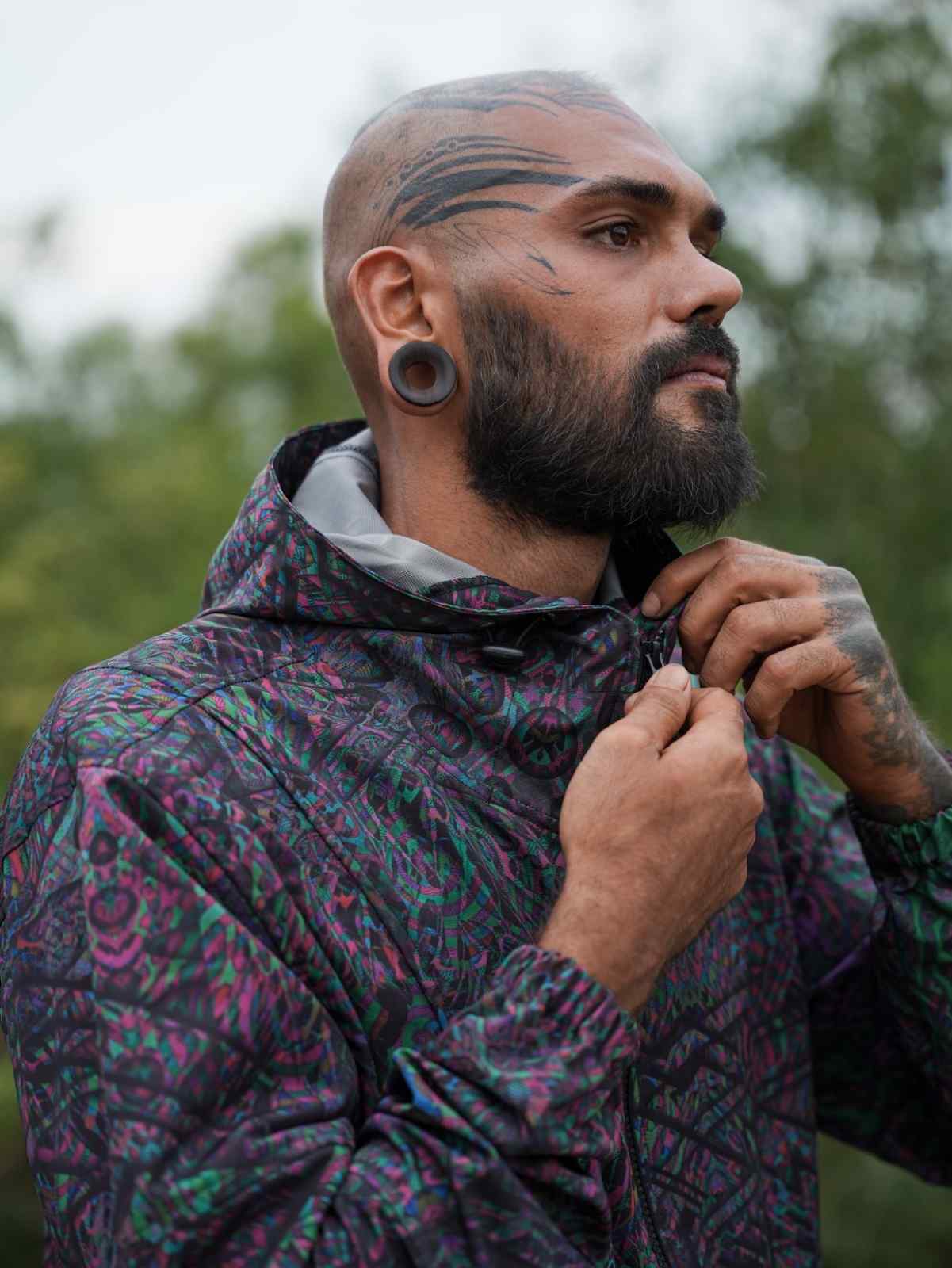 FluxFunk - Art wear Unisex Windbreaker Coat Jacket
