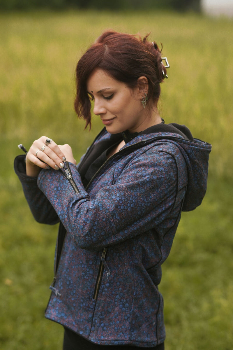 BLUE OCCULT - Women's Heavy Cotton Jacket