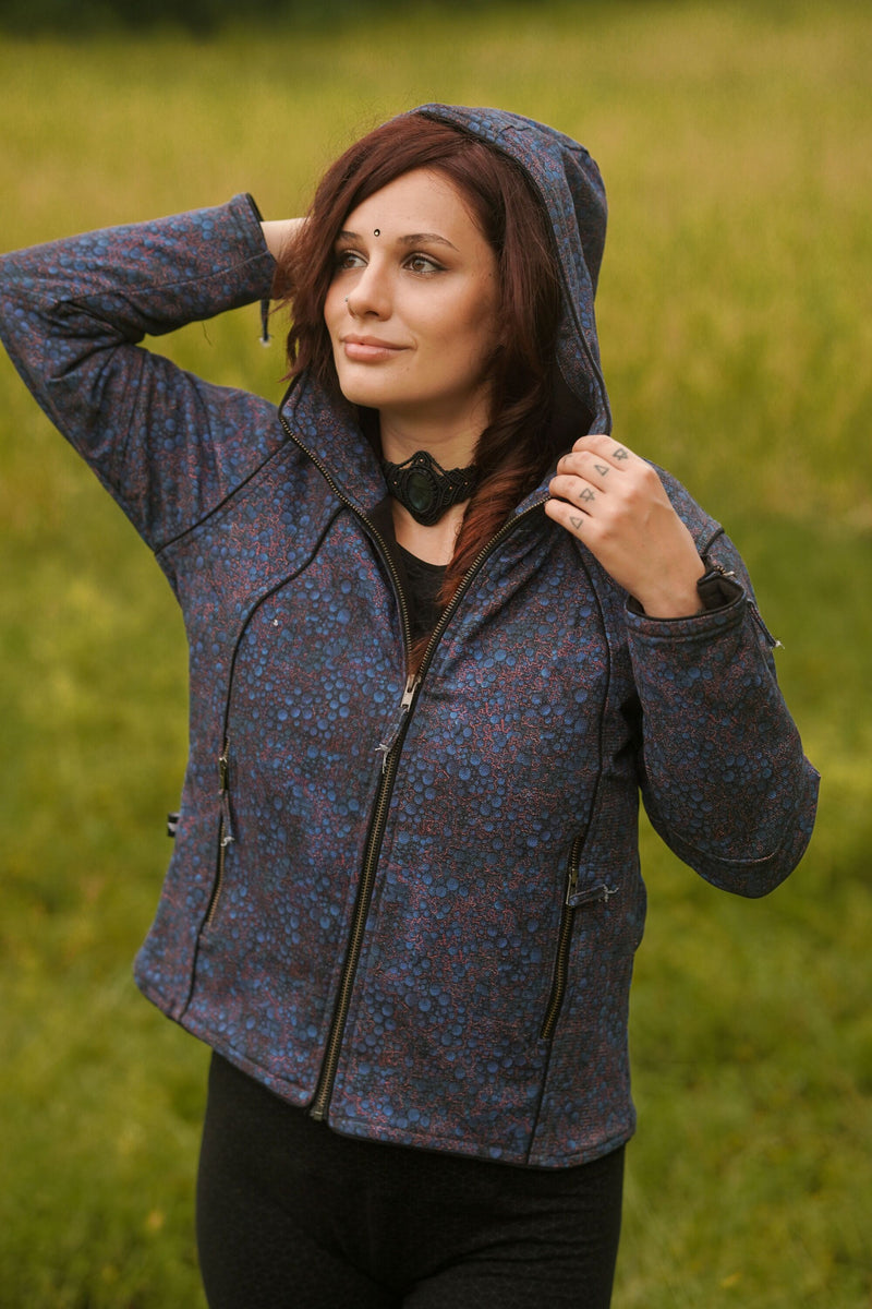 BLUE OCCULT - Women's Heavy Cotton Jacket