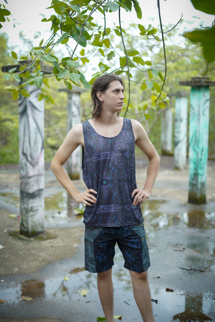 XENOMORPH | Men's Cyber Punk Tank T-shirt