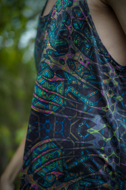 MIND FLARE v2 | Men's Psychedelic Tank T-shirts