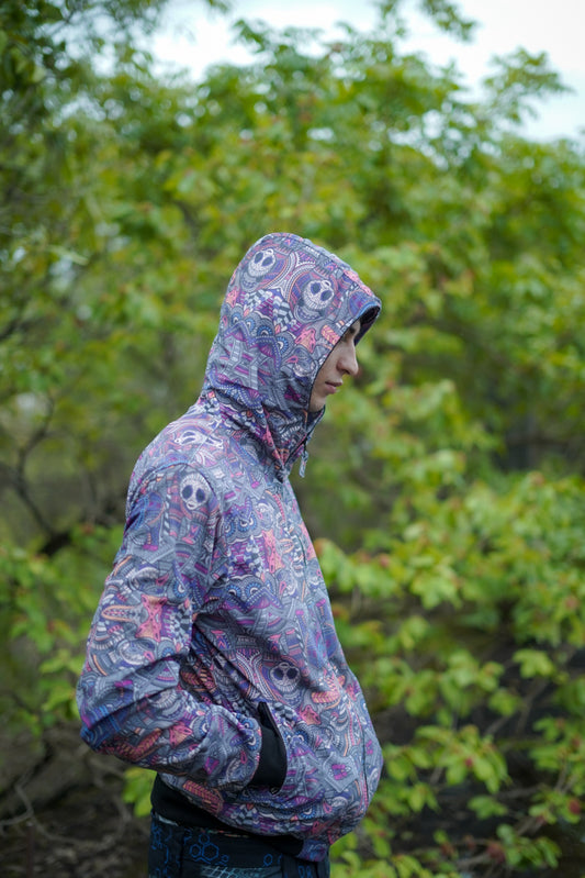 DORSET | Trippy Psychedelic Thick Cotton Suede Jacket