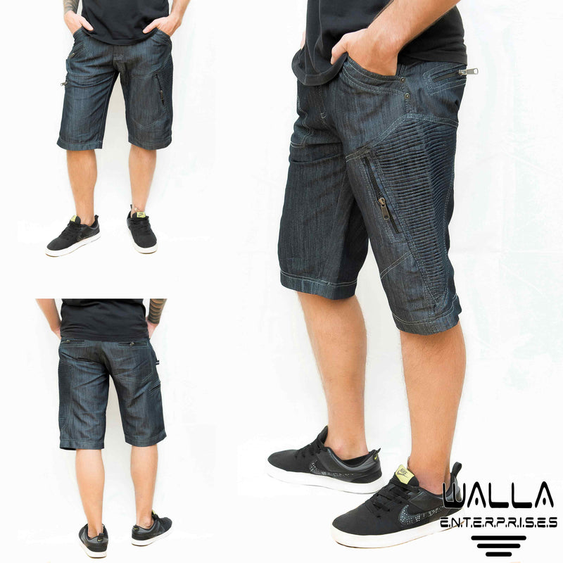 SLICK SHORTS | Knee Length Cargo Shorts for Men