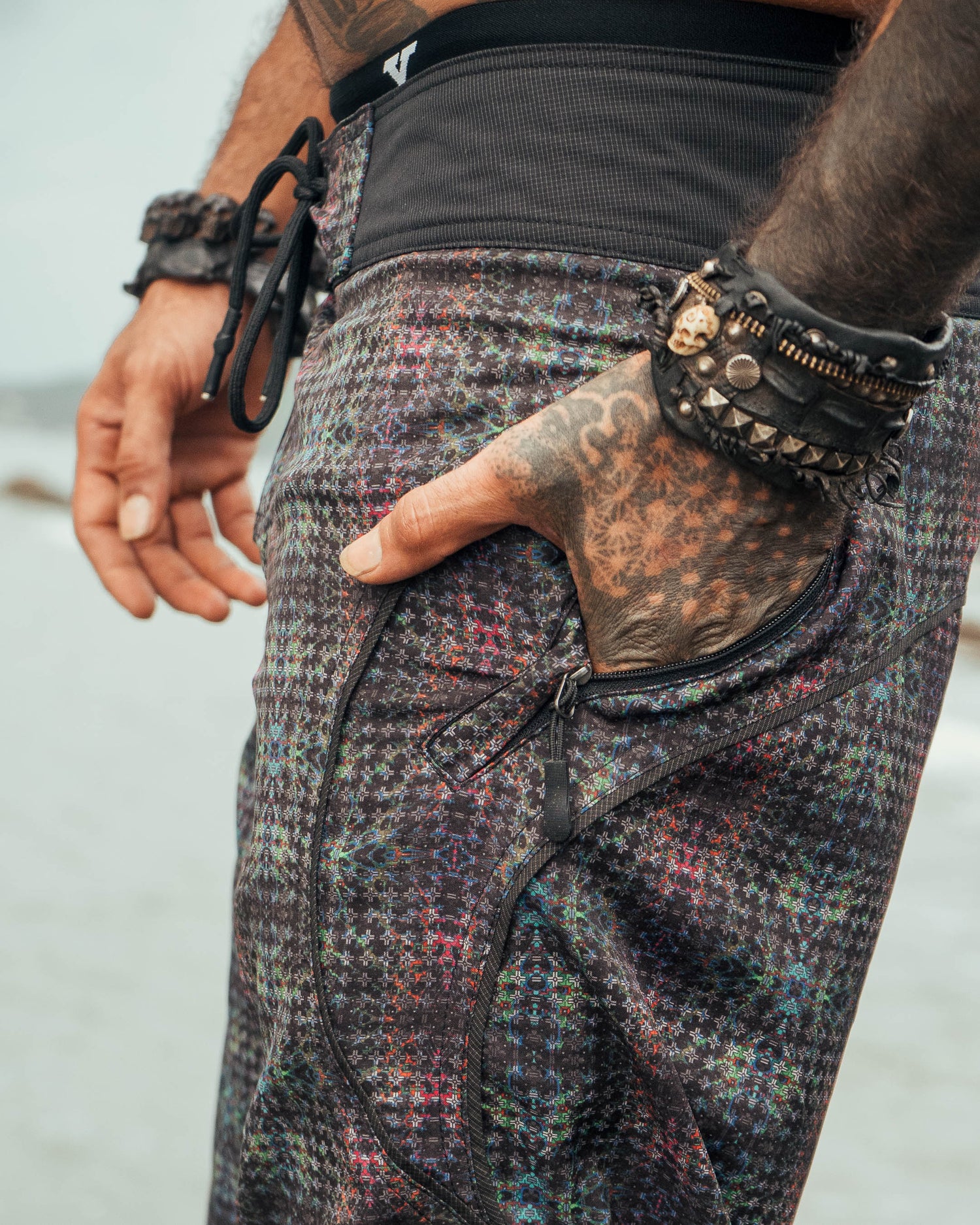 EQUILIBRIUM | Men's Swim Board Shorts Geometric Art