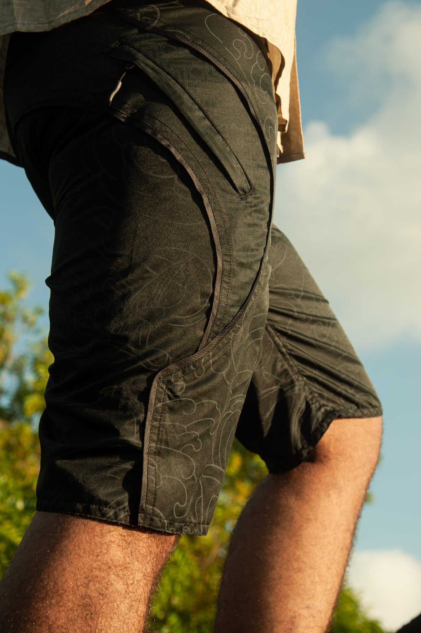 XINGLIN | Psychedelic Men's Swim short