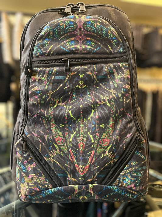 HOBBIT Bag-pack : Digital-printed Premium Canvas Travel Backpack