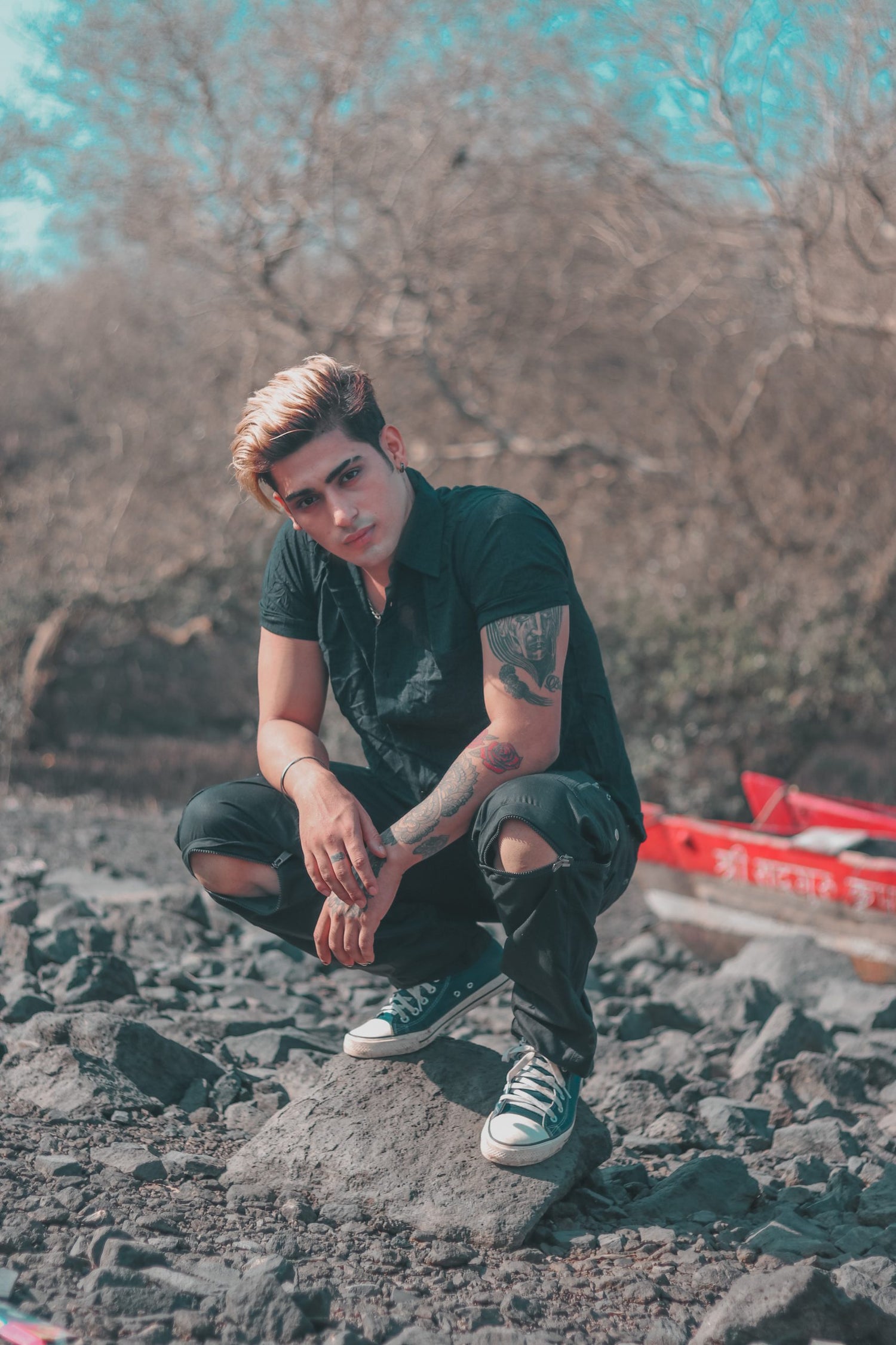 KSL8R Pants with Knee Zippers