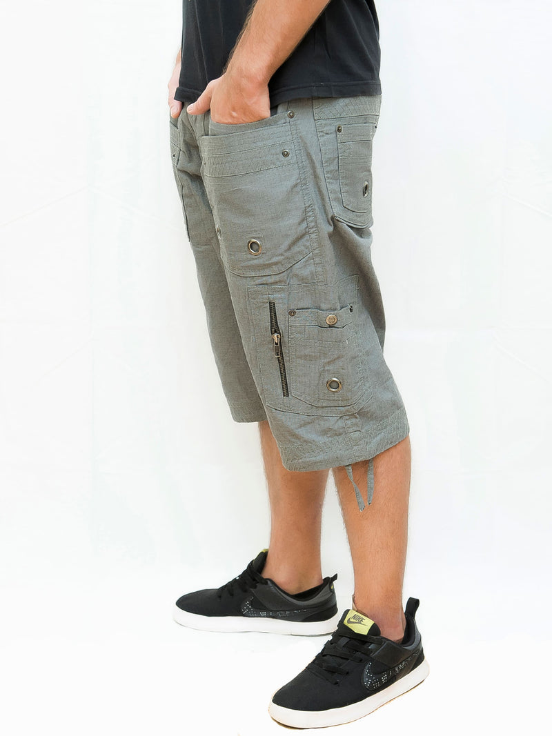 Ksl8r Shorts - Multi-Pocket Cargo Shorts for Men