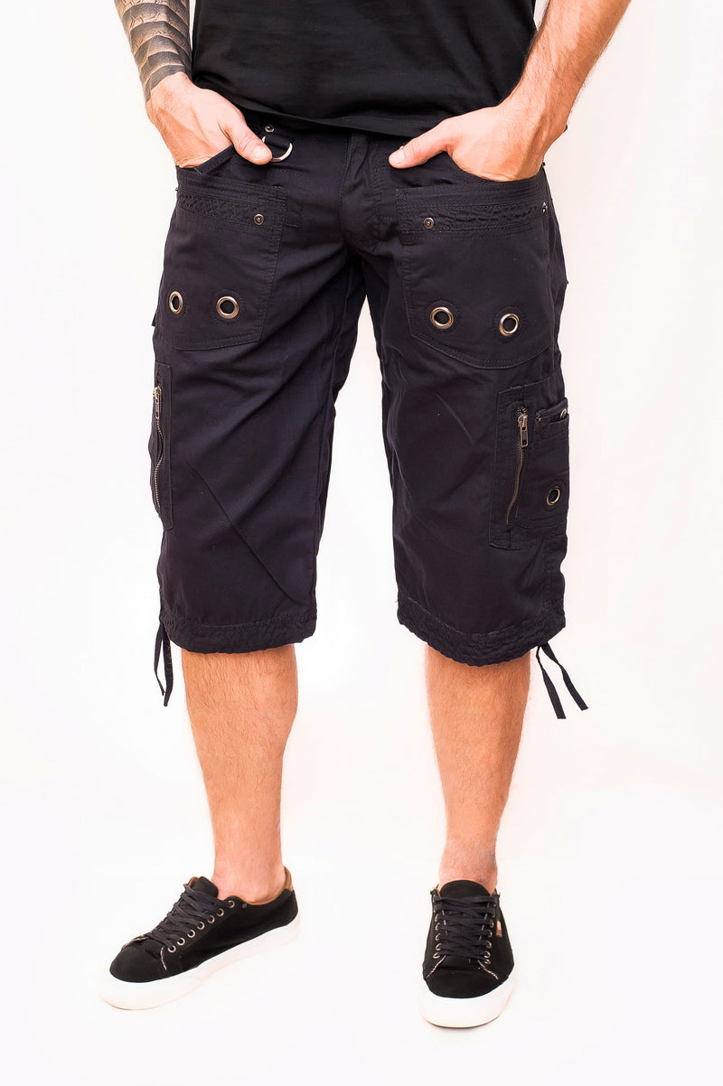 Ksl8r Shorts - Multi-Pocket Cargo Shorts for Men
