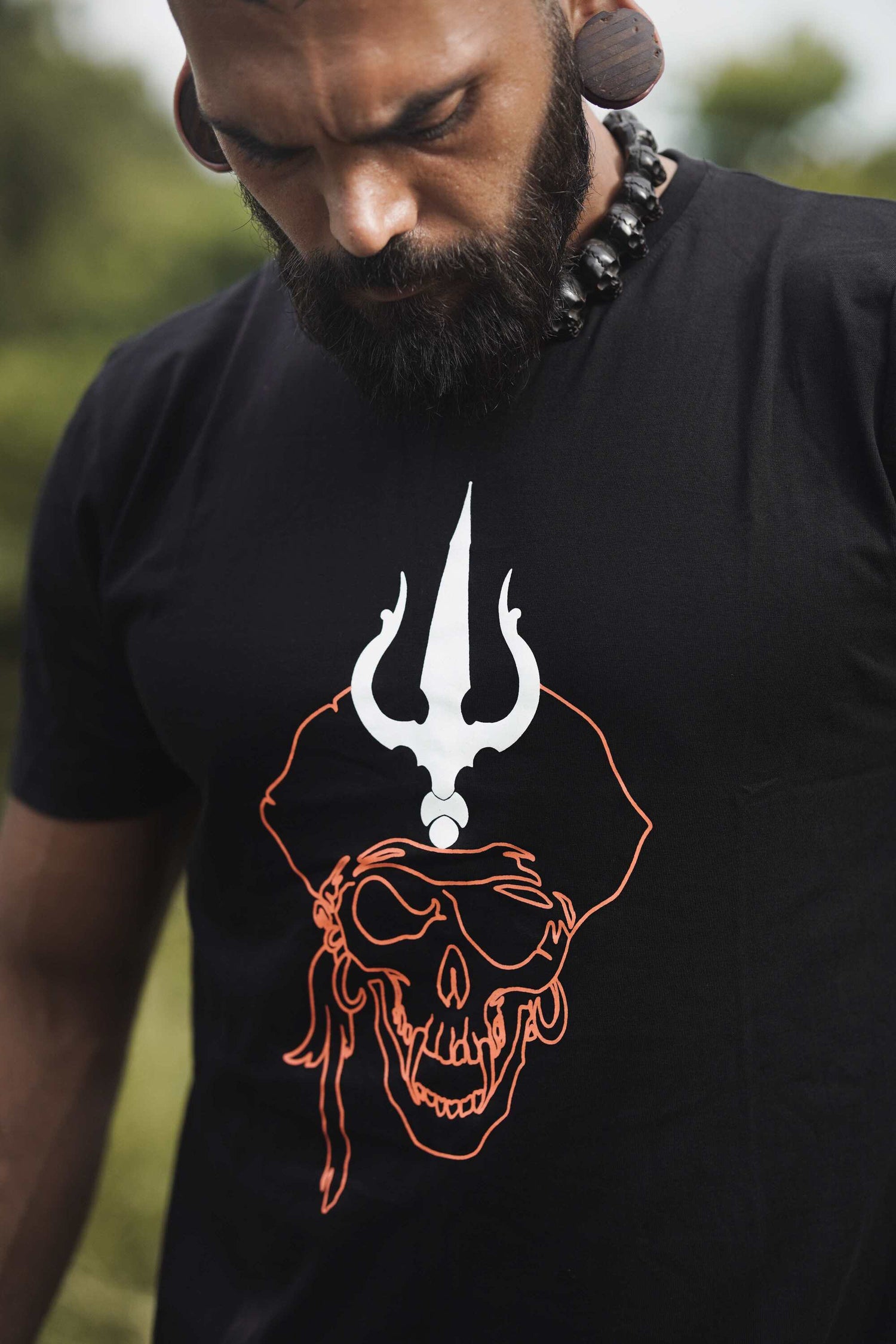 PIRATE'S GOSPEL| Black Men's Psychedelic T-shirts UV Glow