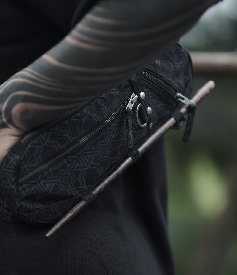 PYTHAGORAS | Unisex Crossbody Bags | Sacred Geometry Print Sling Pouch Party Bag