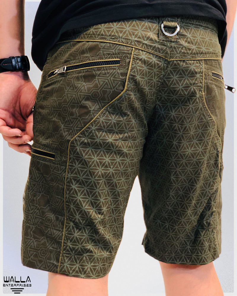 Pythagoras FOL Men's NY Shorts in Khaki Color