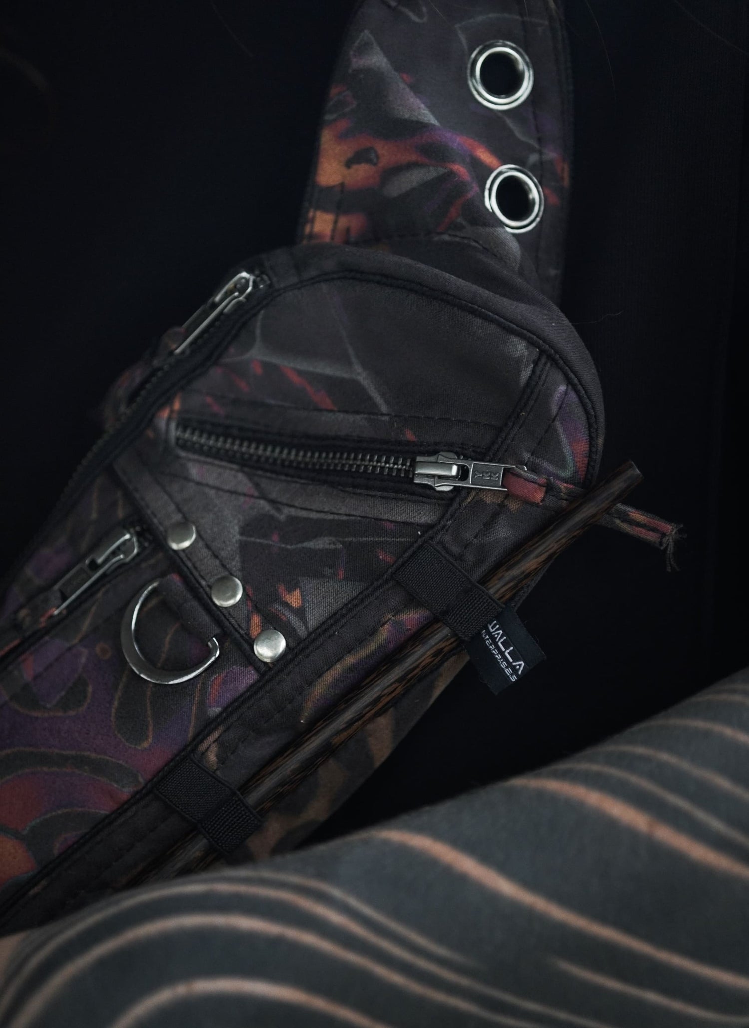 STRAYA | Unisex Crossbody Bag | Psychedelic Goa Partywear Sling Pouch