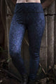 HEXAGON DWELL | Women's Nylon Lycra Leggings | Pixie Psy Festival Rave Leggings