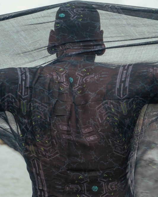 XENOMORPH | Bamboo - Modal Fabric Scarf | Lightweight Summer Beach Scarf