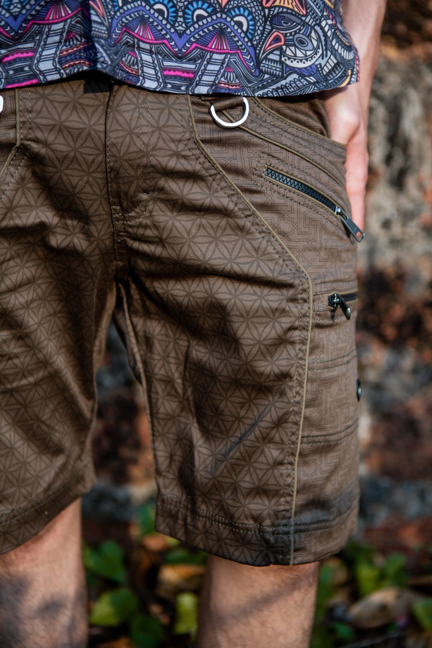 Yantra FOL Men's NY Shorts in Khaki Color