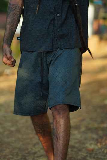 Yantra - Men's Polyester Fabric Swim Shorts