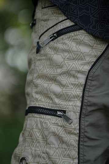 PYTHAGORAS | Men's Beige-Khaki NY Shorts | Multipocket Utility Cargo Shorts