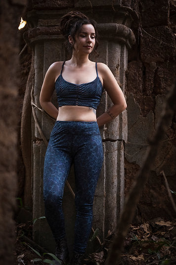 PYTHON DWELL | Nylon Lycra Women's Crop Top | Pixie Festival Partywear Tube Top