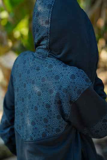Pythagoras - Cotton Fleece Hoodies for Men with Psychedelic Print