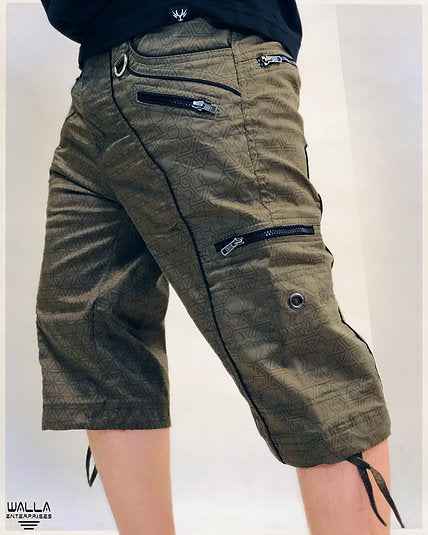 Pythagoras FOL - Men's NY 3/4 Shorts Below The Knee Cargo Shorts