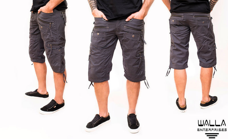 Managa Shorts - Multi-pocket Cargo Shorts for Men