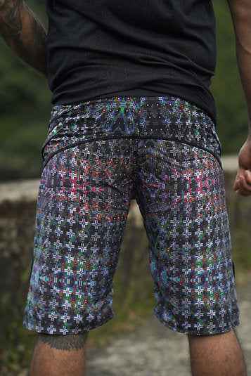 EQUILIBRIUM V2 | Men's Swim Board Shorts Geometric Art