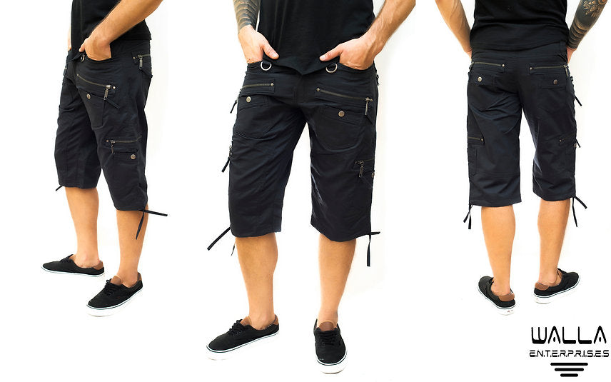 Managa Shorts - Multi-pocket Cargo Shorts for Men