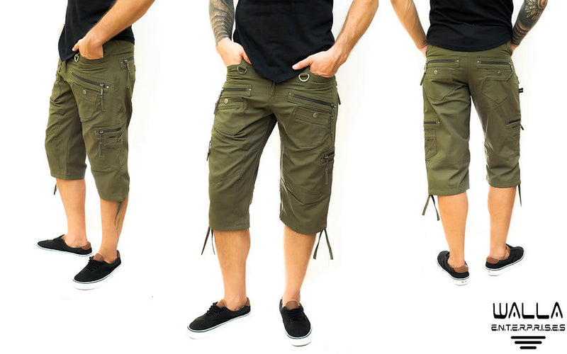 Managa Shorts - Multi-pocket Cargo Shorts for Men