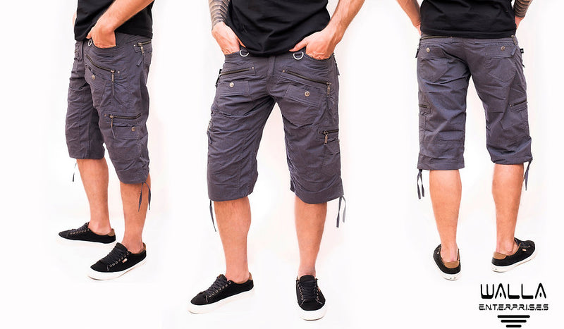 Managa Shorts - Multi-pocket Cargo Shorts for Men