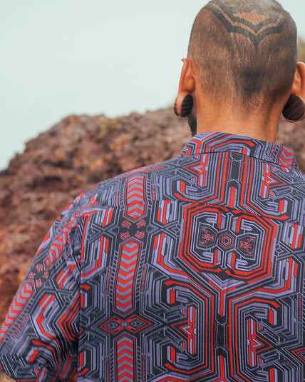 METANOIA | Men's Bamboo Shirts | Cyberpunk Style Shirt
