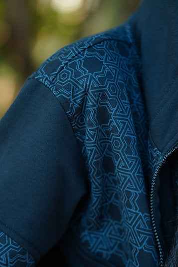 Pythagoras - Cotton Fleece Hoodies for Men with Psychedelic Print