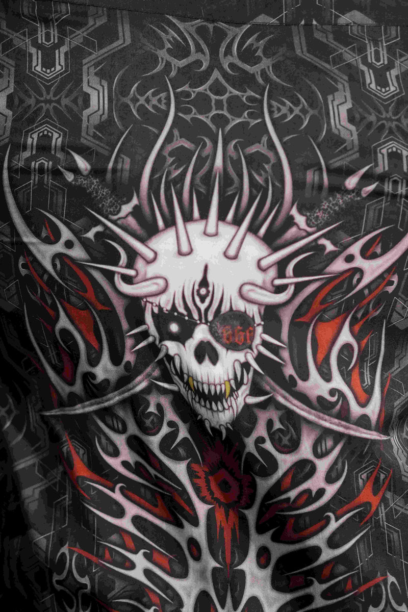 PIRATES OF CHAPORA| Men's Bamboo Shirts | Gothic Skull Print Shirt