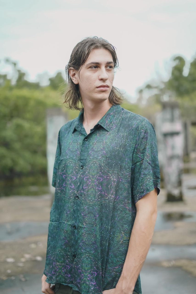 Afterburn – Bamboo Summer Shirt for Men | Relaxed Fit Shirt