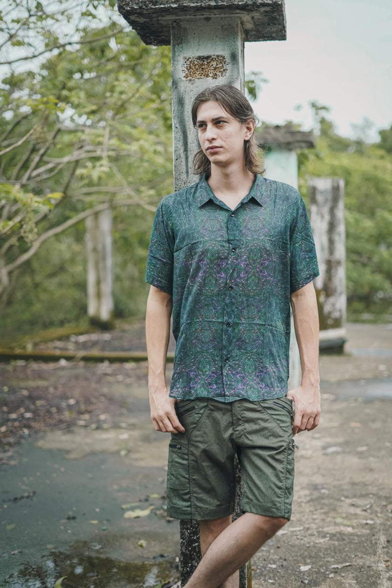 Afterburn – Bamboo Summer Shirt for Men | Relaxed Fit Shirt