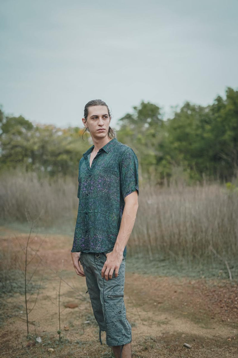 Afterburn – Bamboo Summer Shirt for Men | Relaxed Fit Shirt