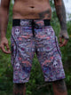 Dorset - Psychedelic Printed Swim Shorts for Men – Art Wear Board Shorts