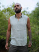 Hexoption Psychedelic Art Wear Sleeveless Bamboo Shirt