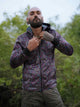 Reversible Psychedelic Windbreaker Jacket – After Circuit Velvet Suede Jacket