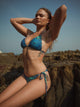 Blue Illusion Triangle Bikini Set – Bikini Swimwear for Women