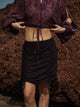 Bubble Trouble - Women's Black Nomad Body-con Skirt