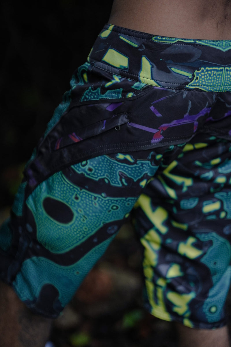 GREEN WIZARD | Men's Swim Shorts