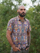 COSMIC DRISHTI v2 | Bamboo Modal Shirt for Men - Psychedelic Art Wear Shirt