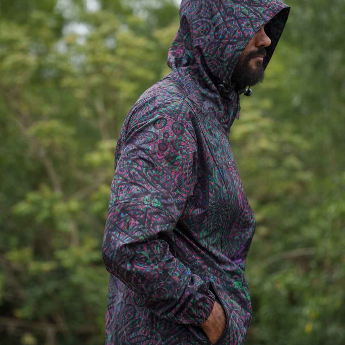 FluxFunk - Art wear Unisex Windbreaker Coat Jacket