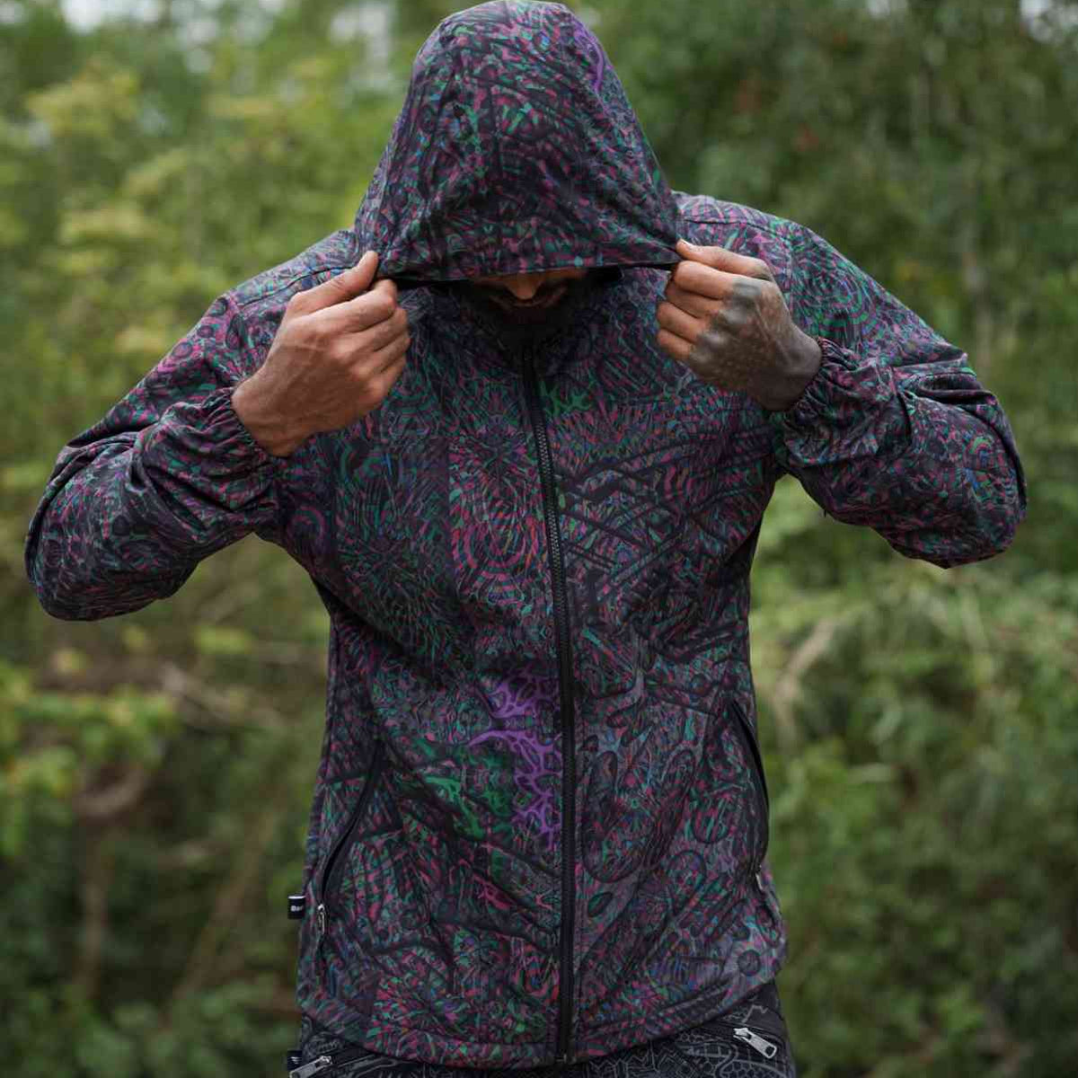 FluxFunk - Art wear Unisex Windbreaker Coat Jacket
