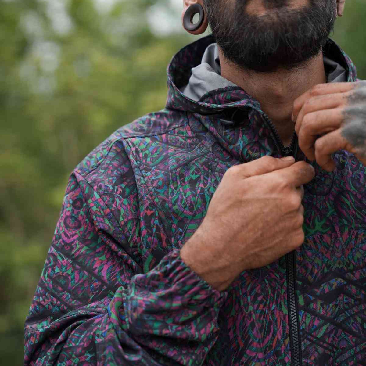 FluxFunk - Art wear Unisex Windbreaker Coat Jacket