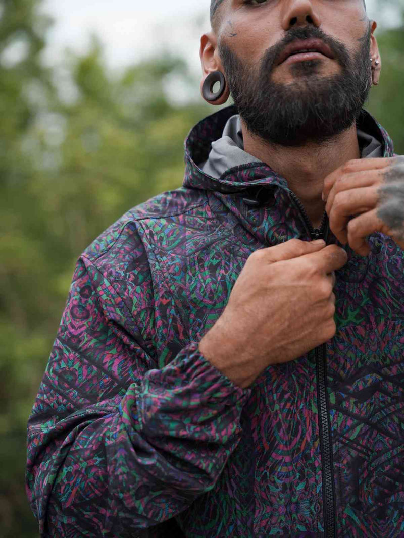 FluxFunk - Art wear Unisex Windbreaker Coat Jacket