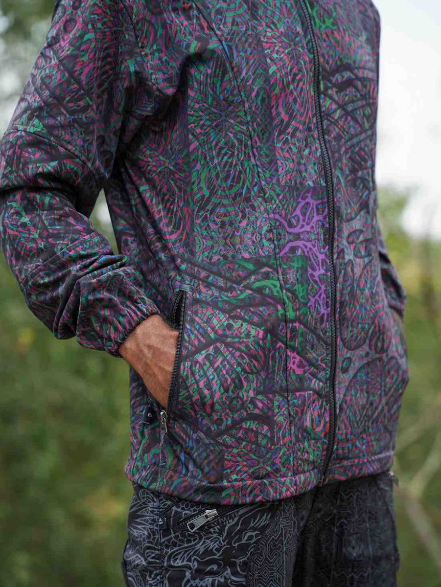 FluxFunk - Art wear Unisex Windbreaker Coat Jacket